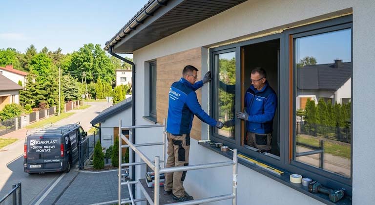 montaż okien Kalety